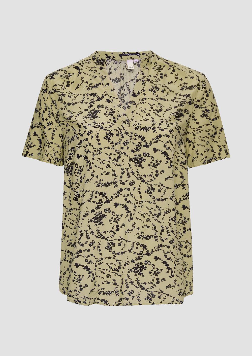 S.Oliver Gemusterte Tunikabluse Aus Viskose