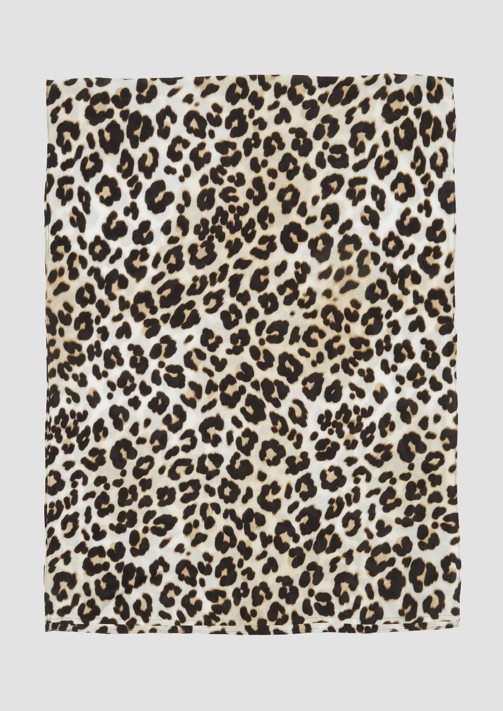 s.Oliver Gemusterter Loop-Schal Aus Viskose