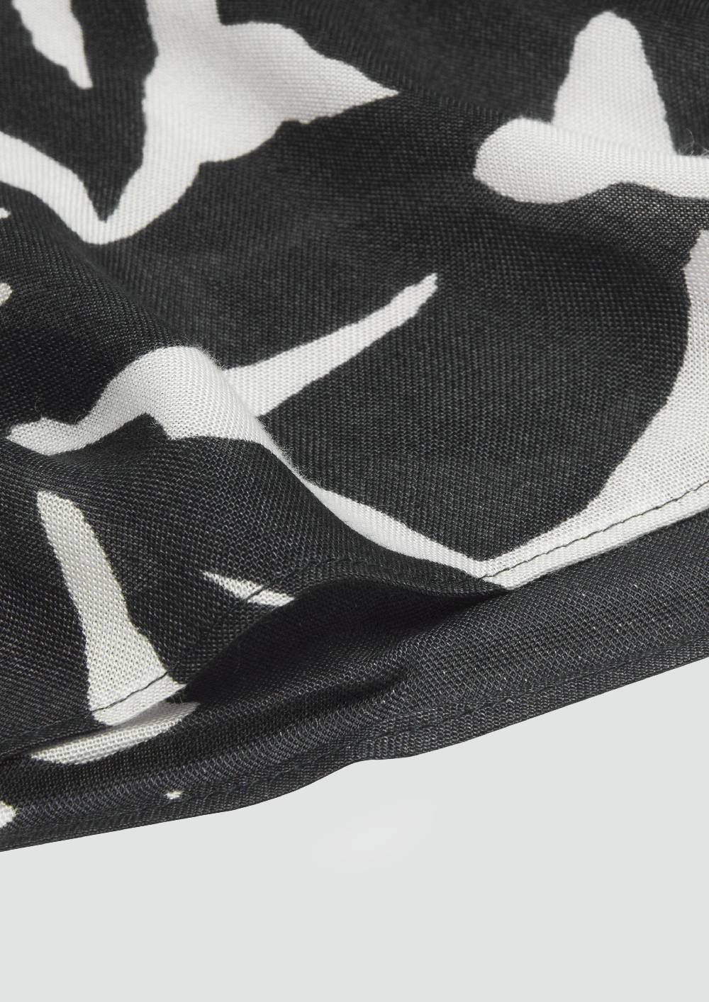 S.Oliver Gemusterter Loop-Schal Aus Viskose