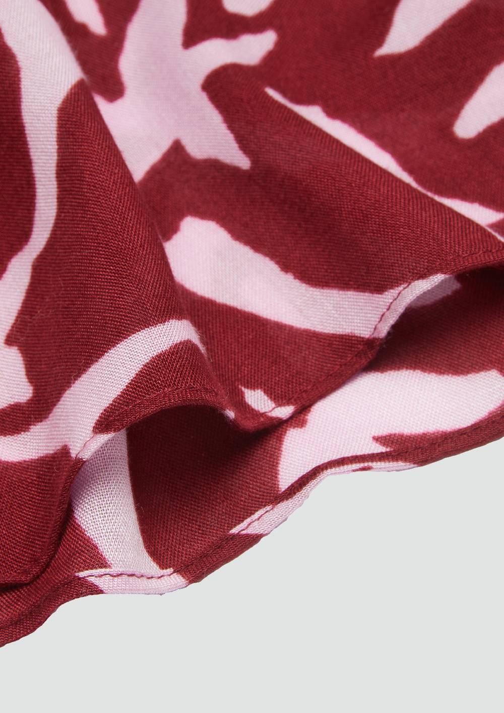 S.Oliver Gemusterter Loop-Schal Aus Viskose