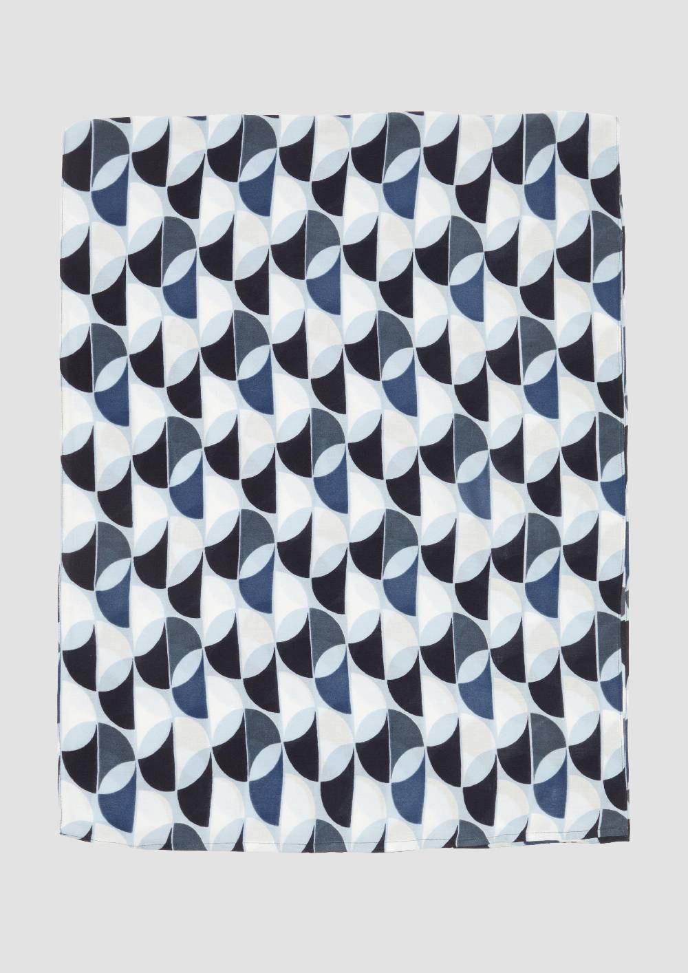 S.Oliver Gemusterter Loop-Schal Aus Viskose