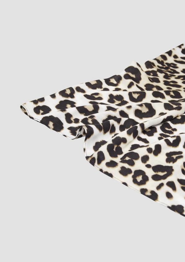 s.Oliver Gemusterter Loop-Schal aus Viskose