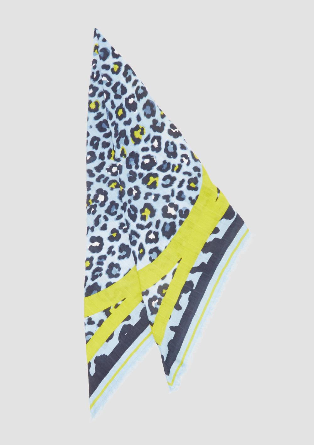 S.Oliver Gemusterter Schal Aus Viskosemix