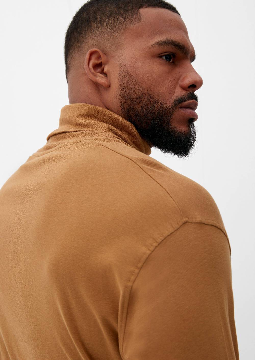 S.Oliver Geripptes Longsleeve Mit Turtleneck