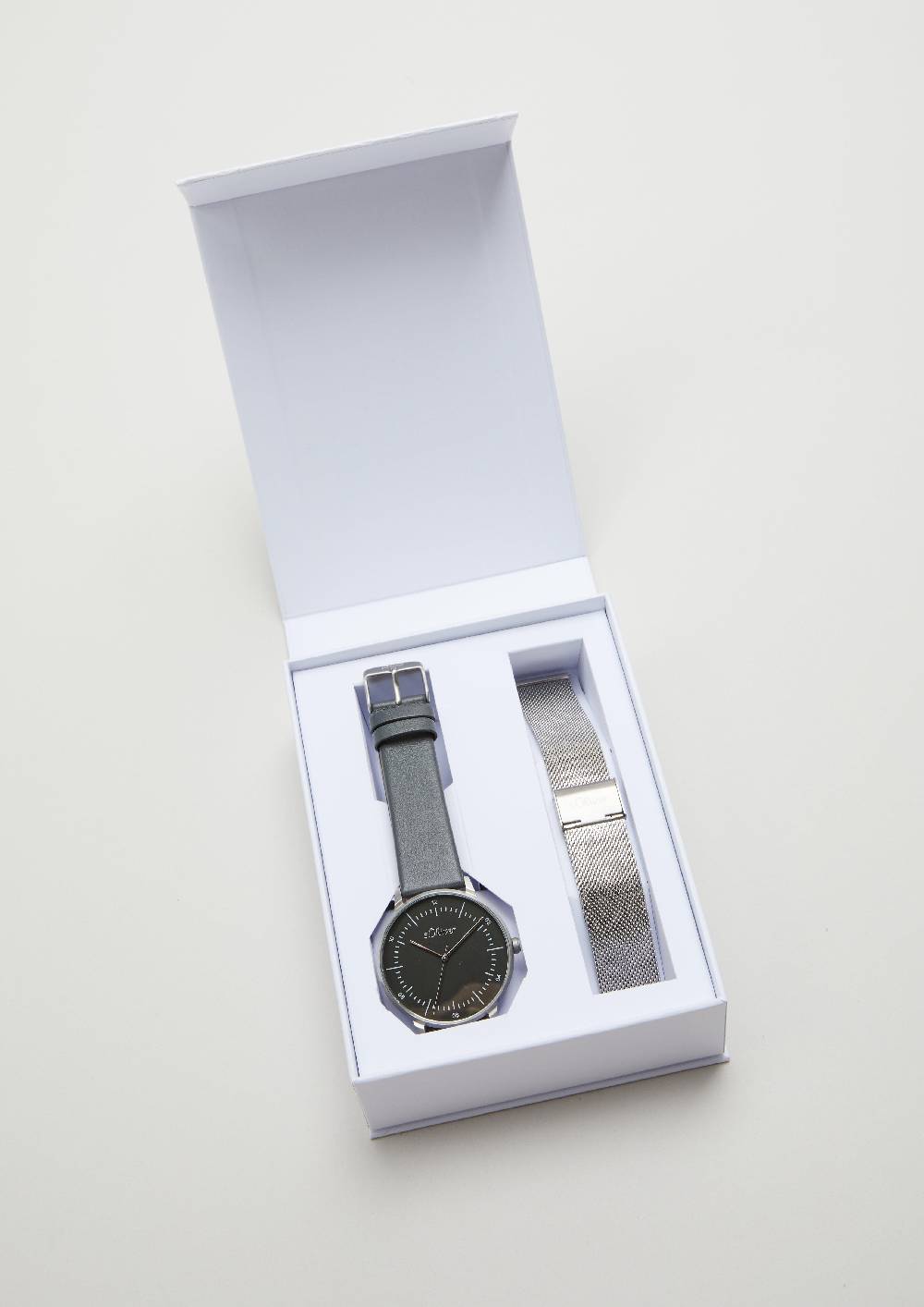 S.Oliver Geschenkset Herren-Armbanduhr