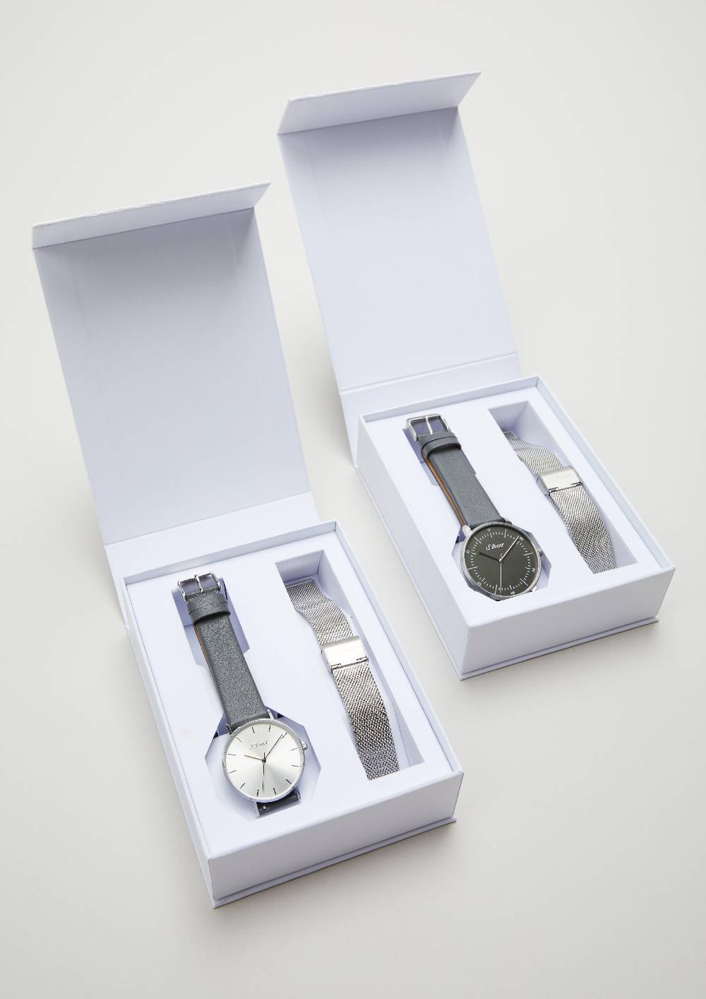 S.Oliver Geschenkset Herren-Armbanduhr