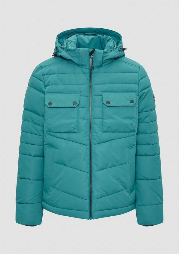 S.Oliver Gesteppte Jacke Mit Abnehmbarer Kapuze