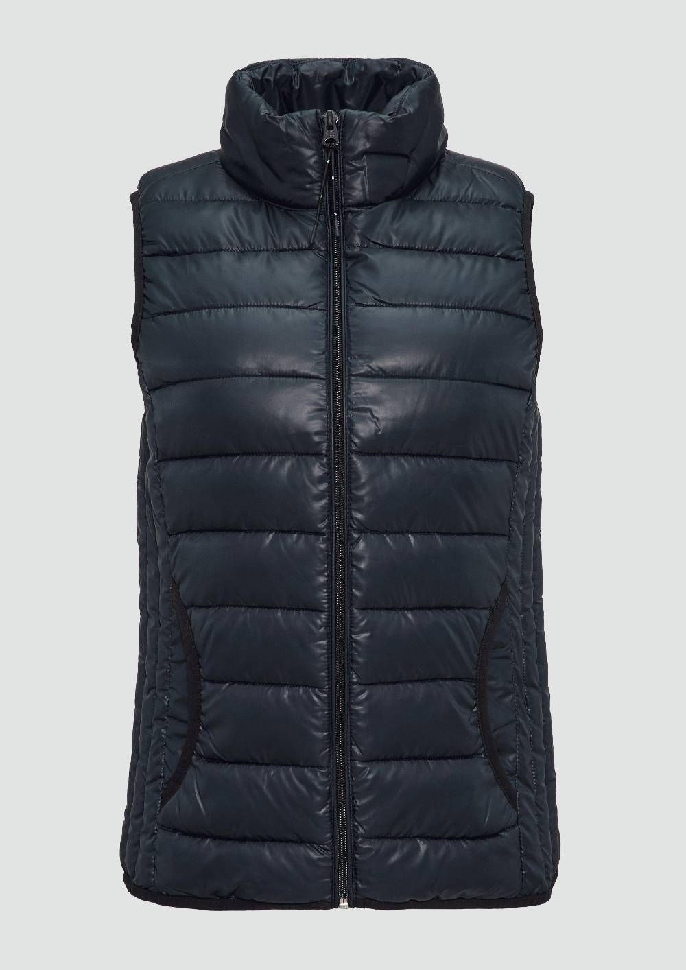 S.Oliver Gesteppte Weste Mit Stehkragen