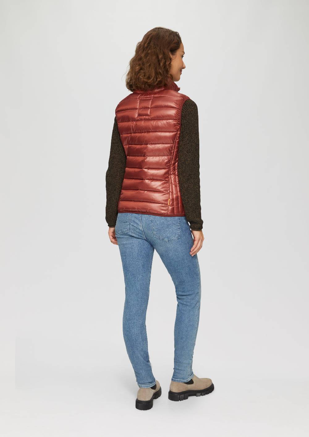 S.Oliver Gesteppte Weste Mit Stehkragen