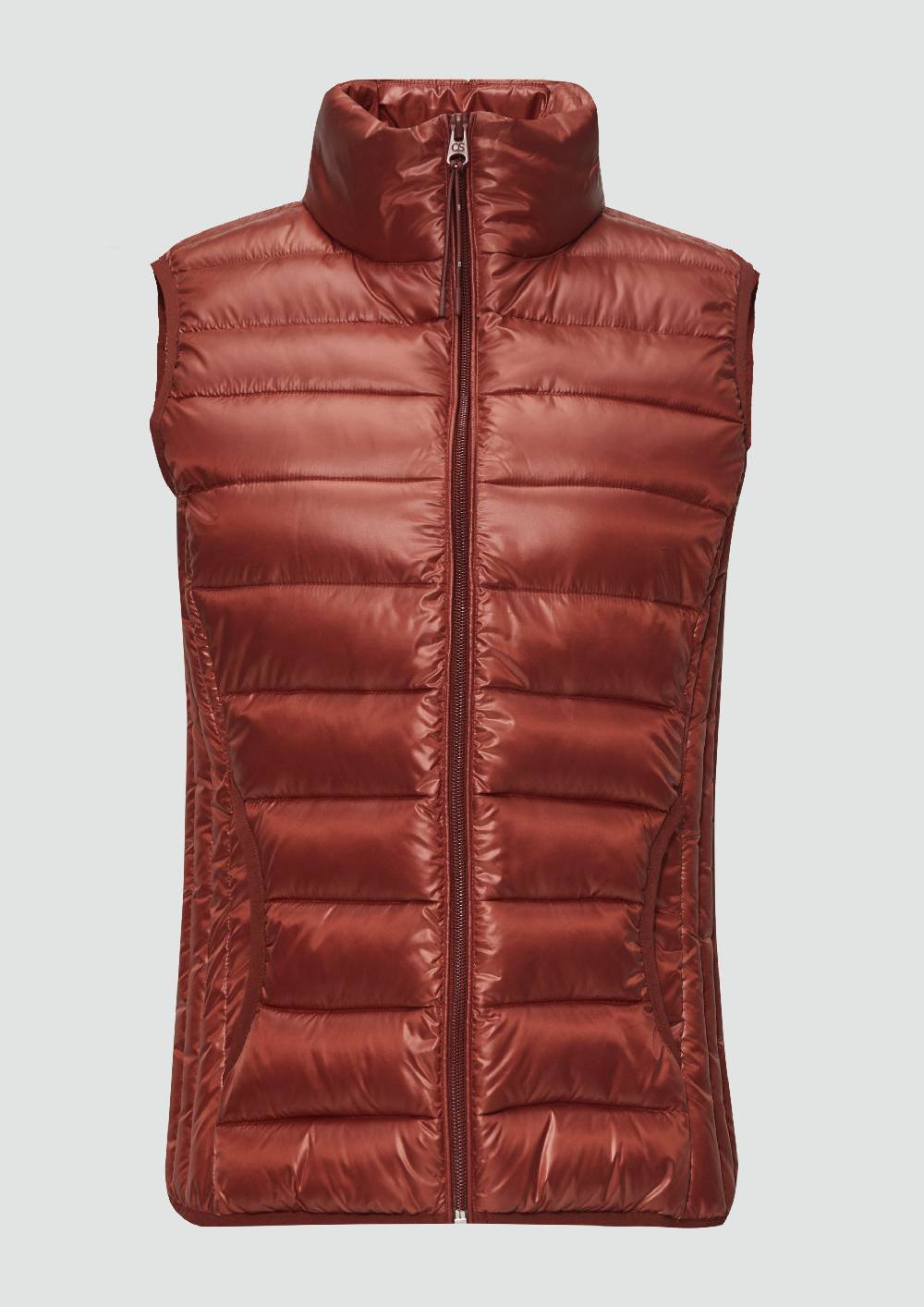 S.Oliver Gesteppte Weste Mit Stehkragen