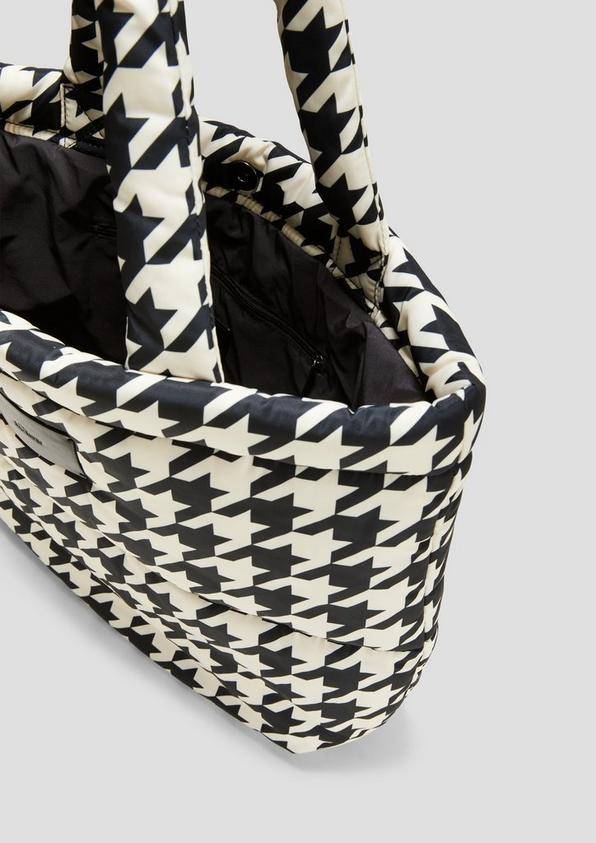 s.Oliver Gesteppter Shopper aus Nylon