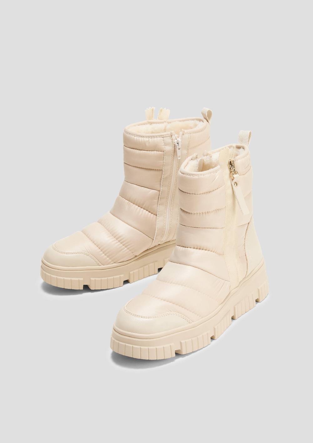 S.Oliver Gesteppter Stiefel Mir Reißverschluss