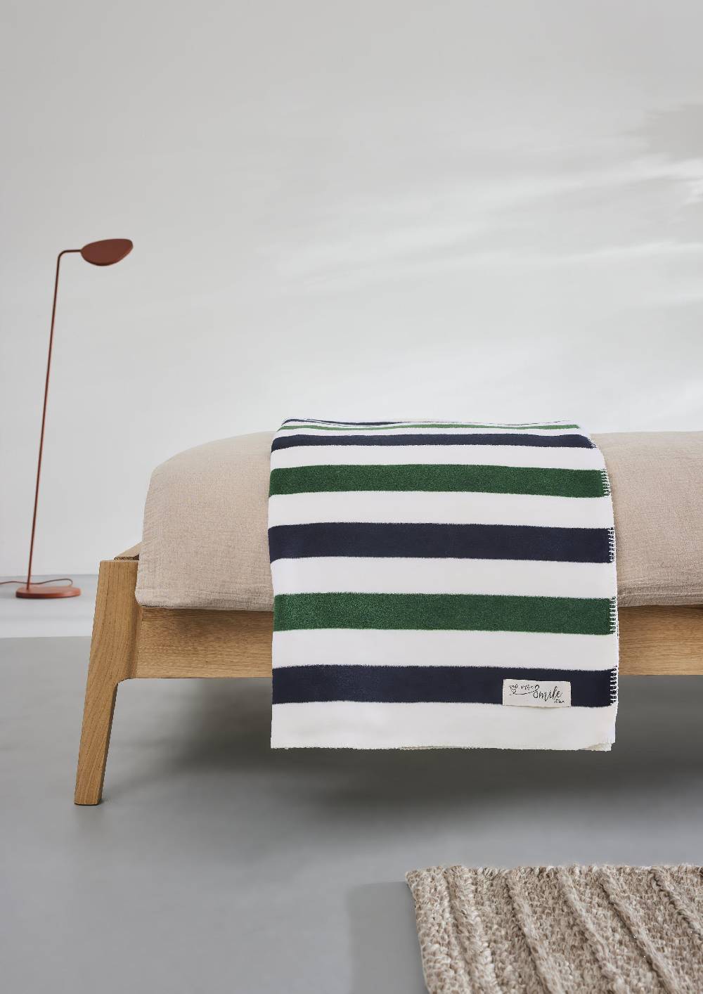 S.Oliver Gestreifte Decke Aus Jacquard