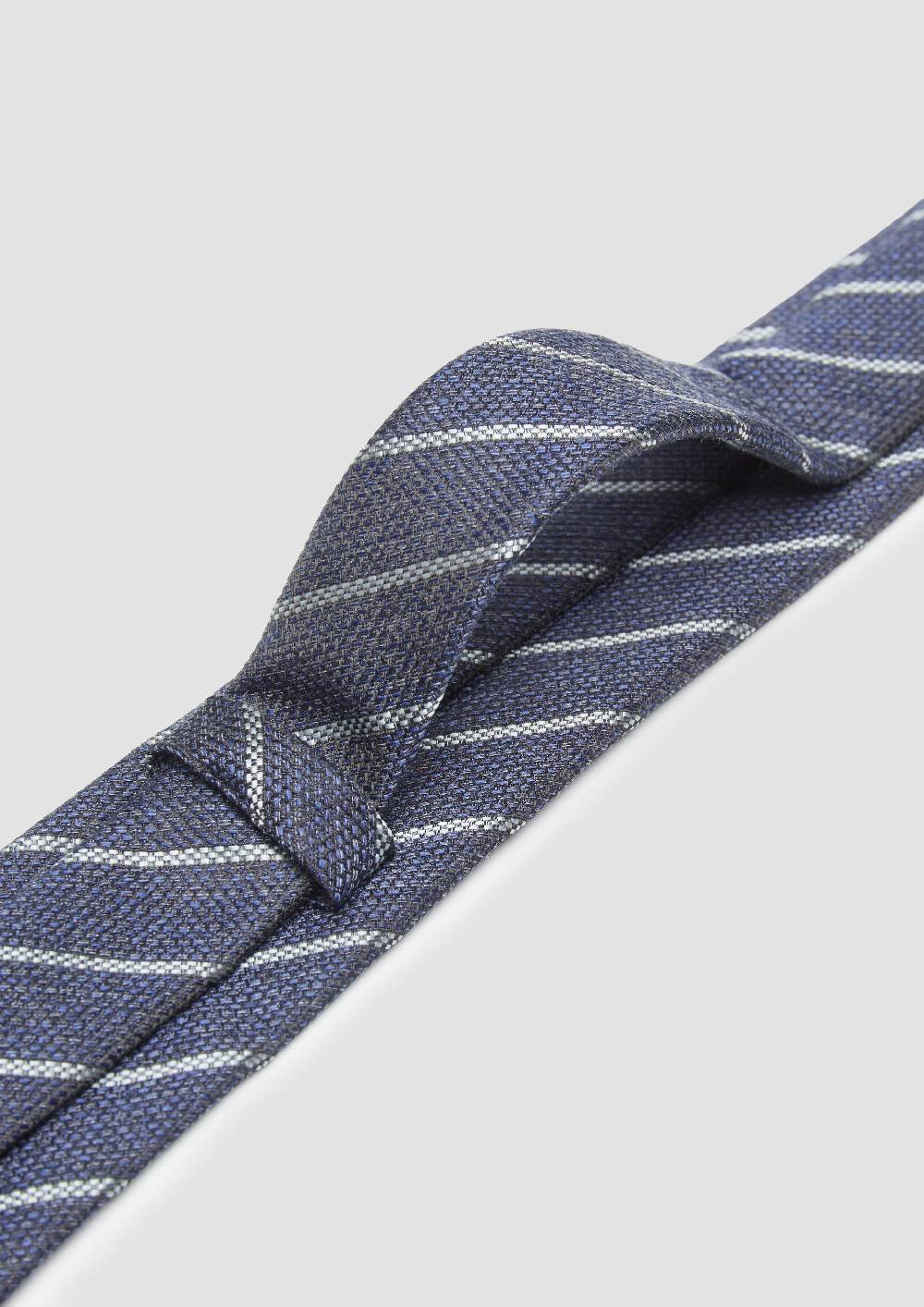 S.Oliver Gestreifte Krawatte Aus Seidenmix