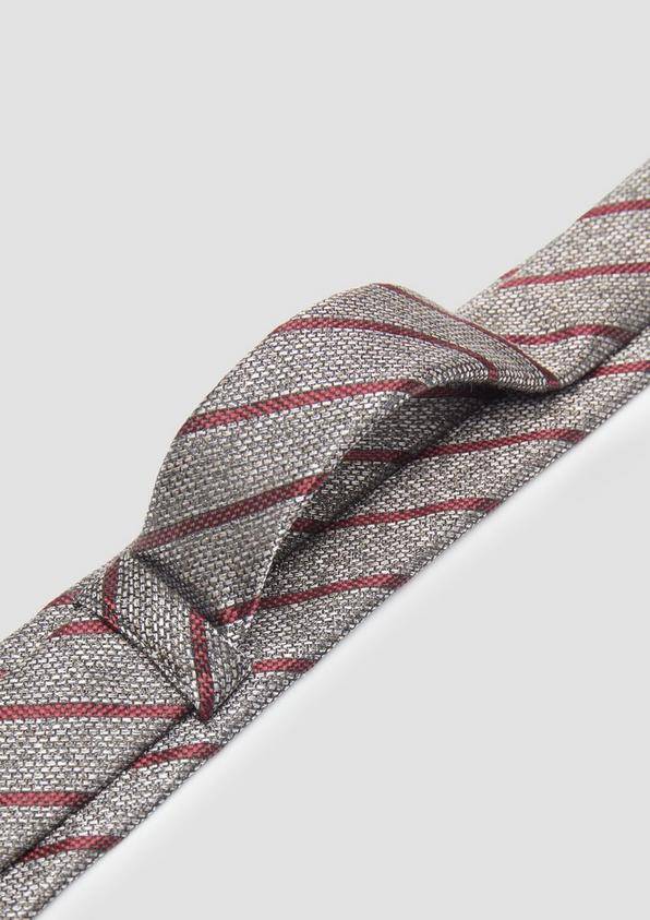 s.Oliver Gestreifte Krawatte aus Seidenmix