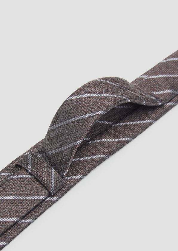 s.Oliver Gestreifte Krawatte aus Seidenmix