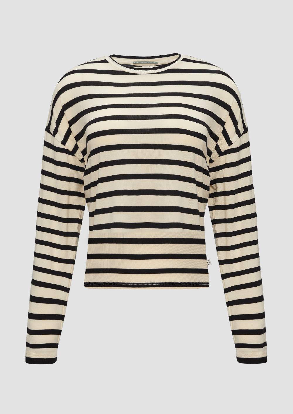 S.Oliver Gestreiftes Longsleeve Aus Jersey