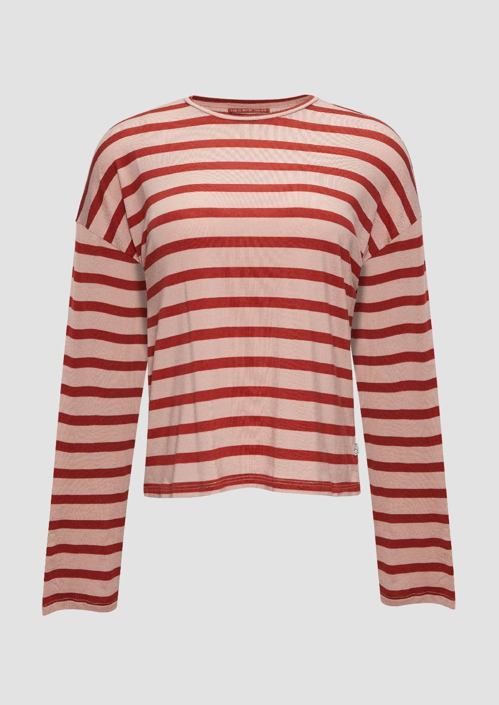 S.Oliver Gestreiftes Longsleeve Aus Jersey