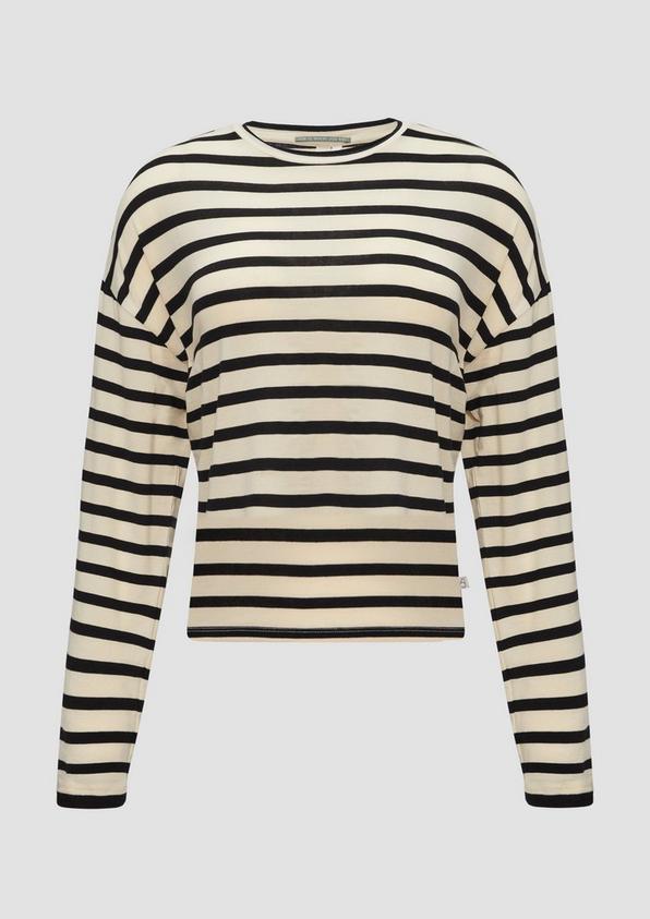 s.Oliver Gestreiftes Longsleeve aus Jersey