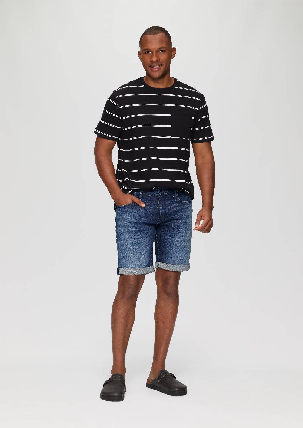 S.Oliver Gestreiftes T-Shirt Aus Baumwoll-Jersey