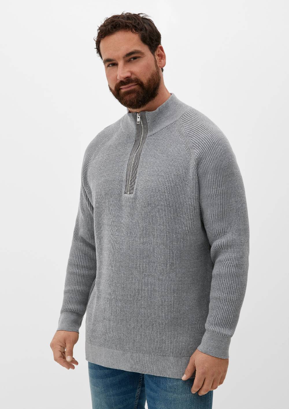 S.Oliver Gestrickter Troyerpullover