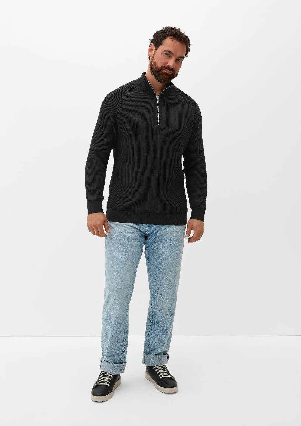 S.Oliver Gestrickter Troyerpullover