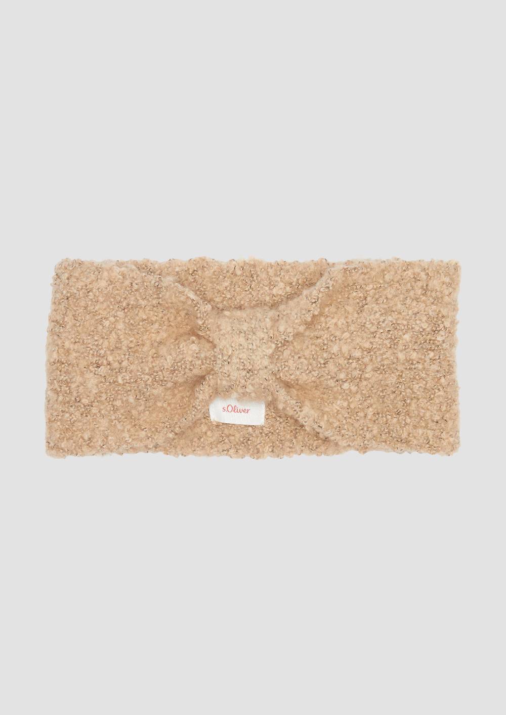 S.Oliver Gestricktes Stirnband Aus Bouclé