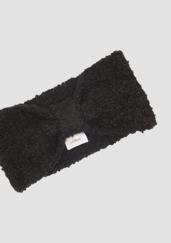 s.Oliver Gestricktes Stirnband aus Bouclé