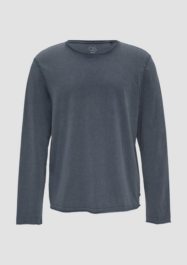 s.Oliver Gewaschenes Langarmshirt im Used-Look