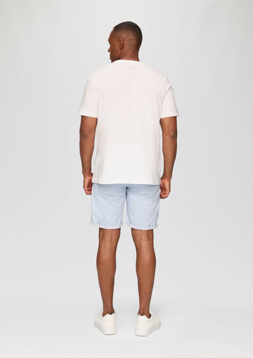 S.Oliver Gewaschenes T-Shirt Mit Frontprint