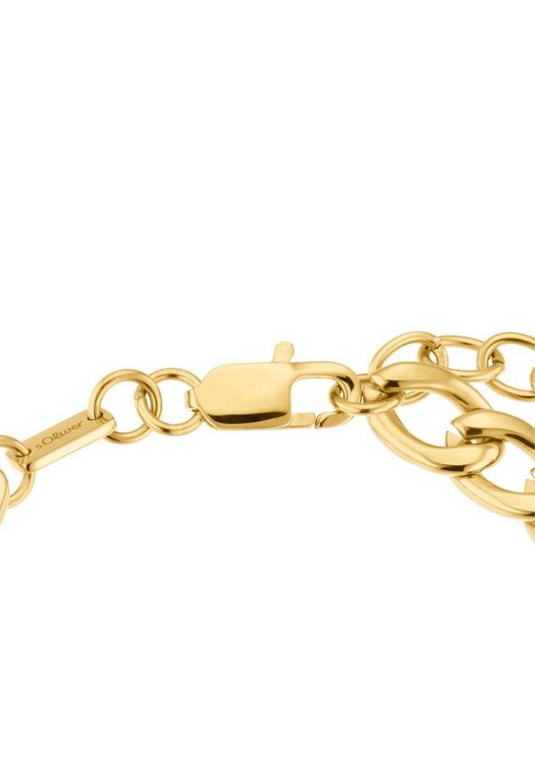 s.Oliver Goldenes Gliederarmband