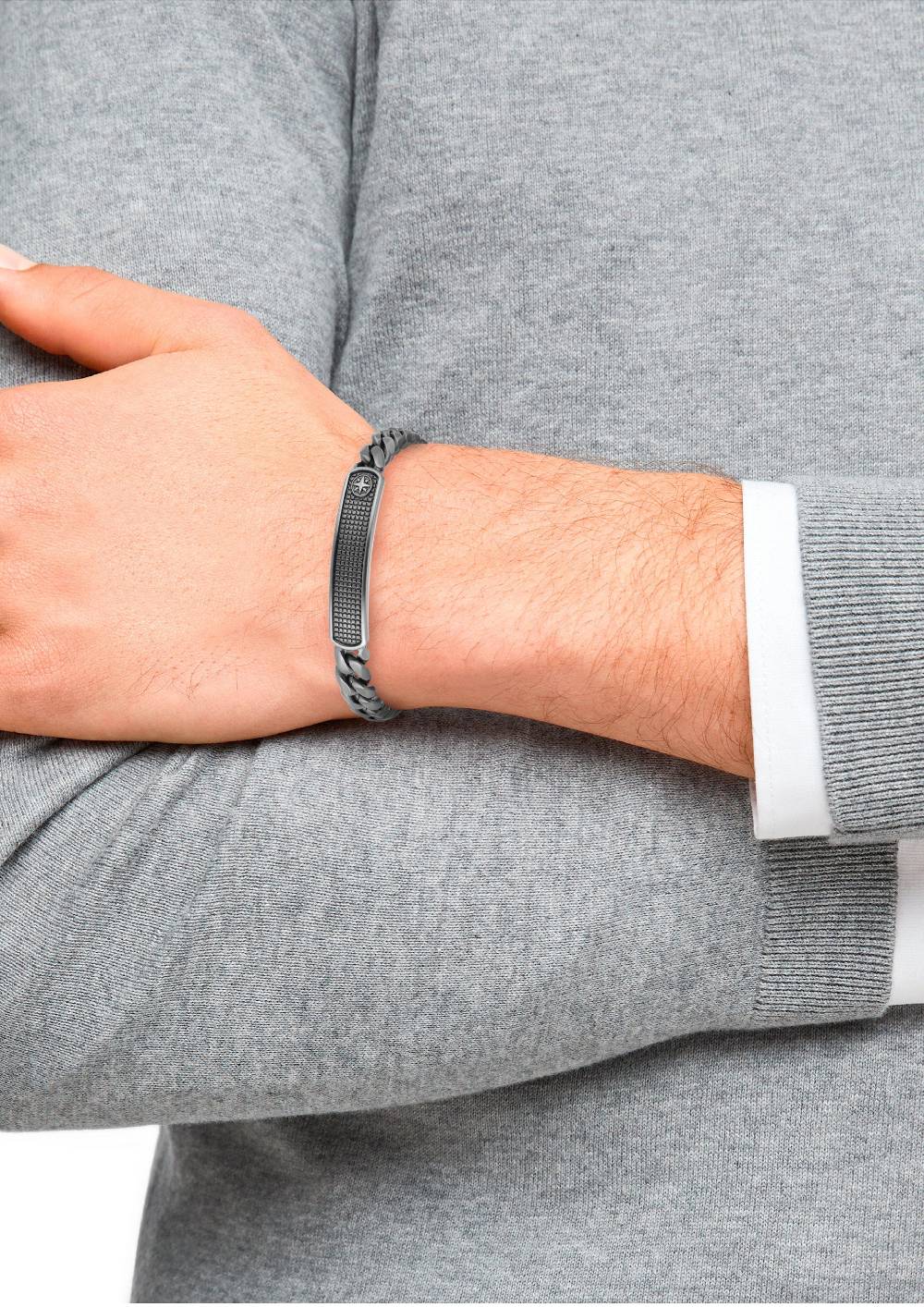 S.Oliver Gravierbares Edelstahl-Armband