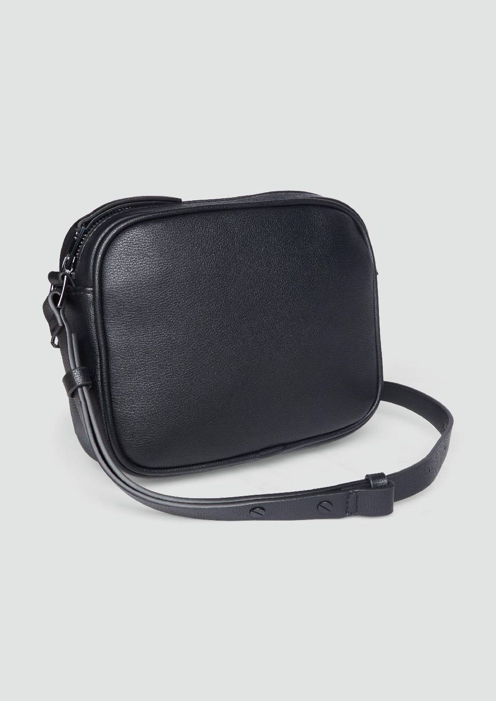 S.Oliver Große Camera-Bag In Leder-Optik