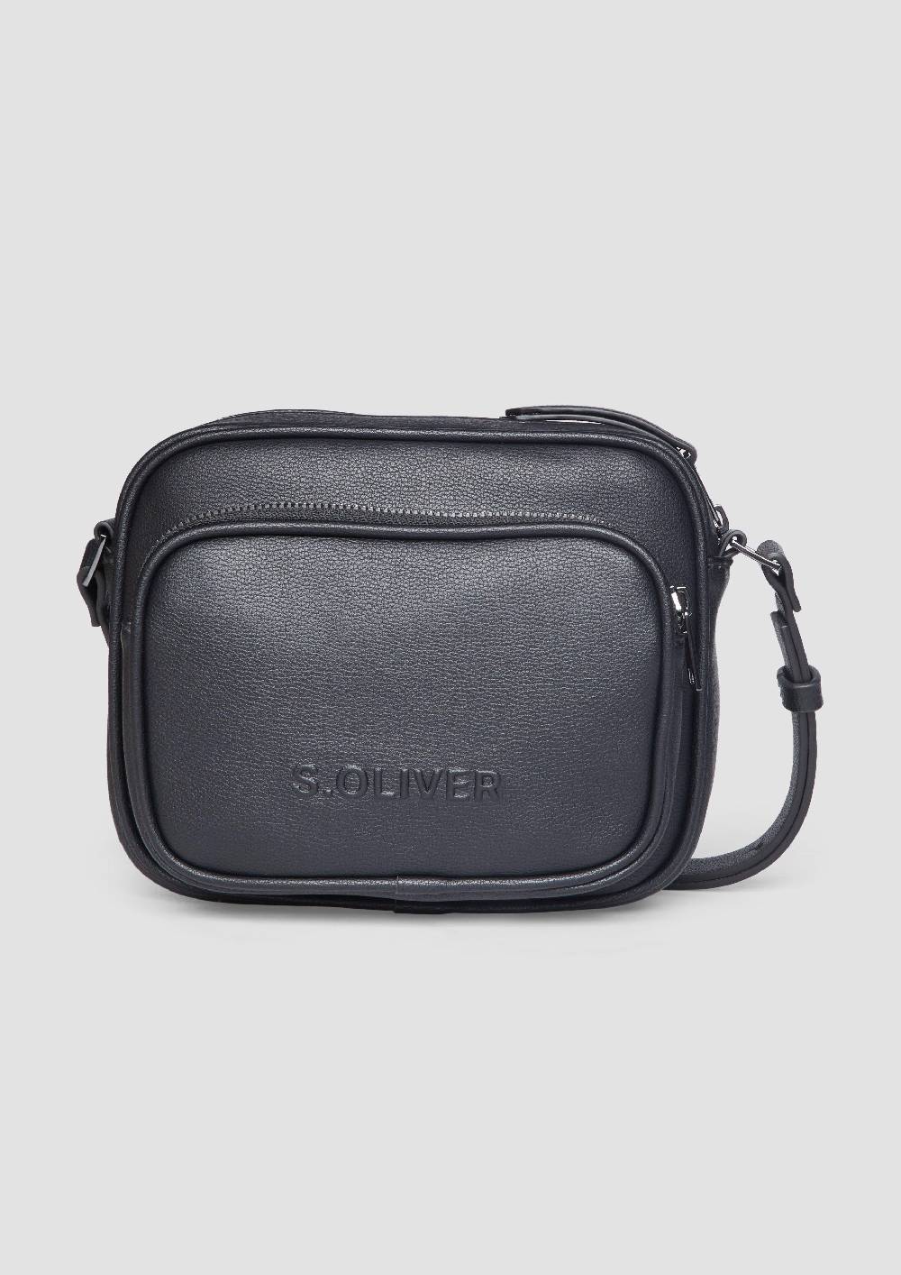 S.Oliver Große Camera-Bag In Leder-Optik