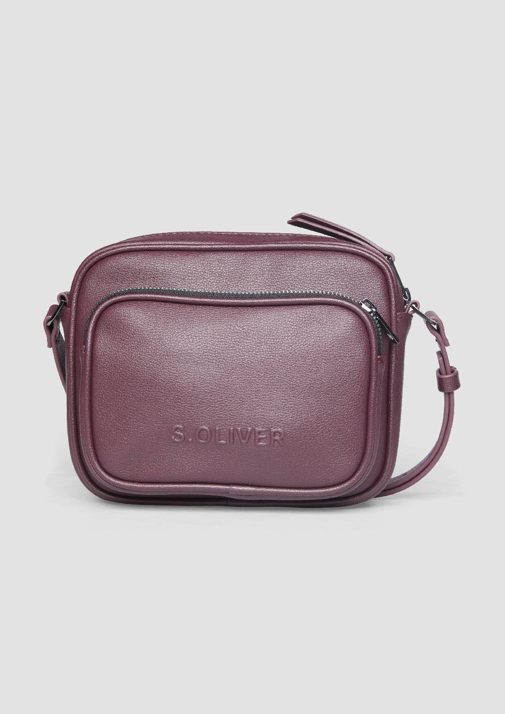 S.Oliver Große Camera-Bag In Leder-Optik
