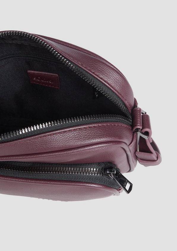 s.Oliver Große Camera-Bag in Leder-Optik