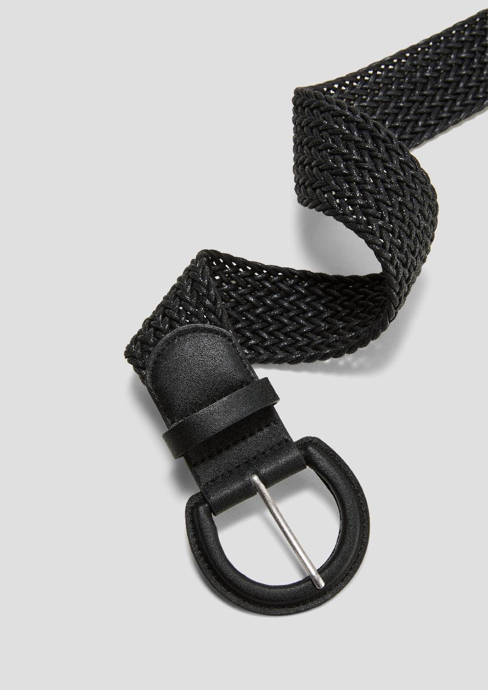 S.Oliver Gürtel Mit Flechtmuster Und Dornschließe