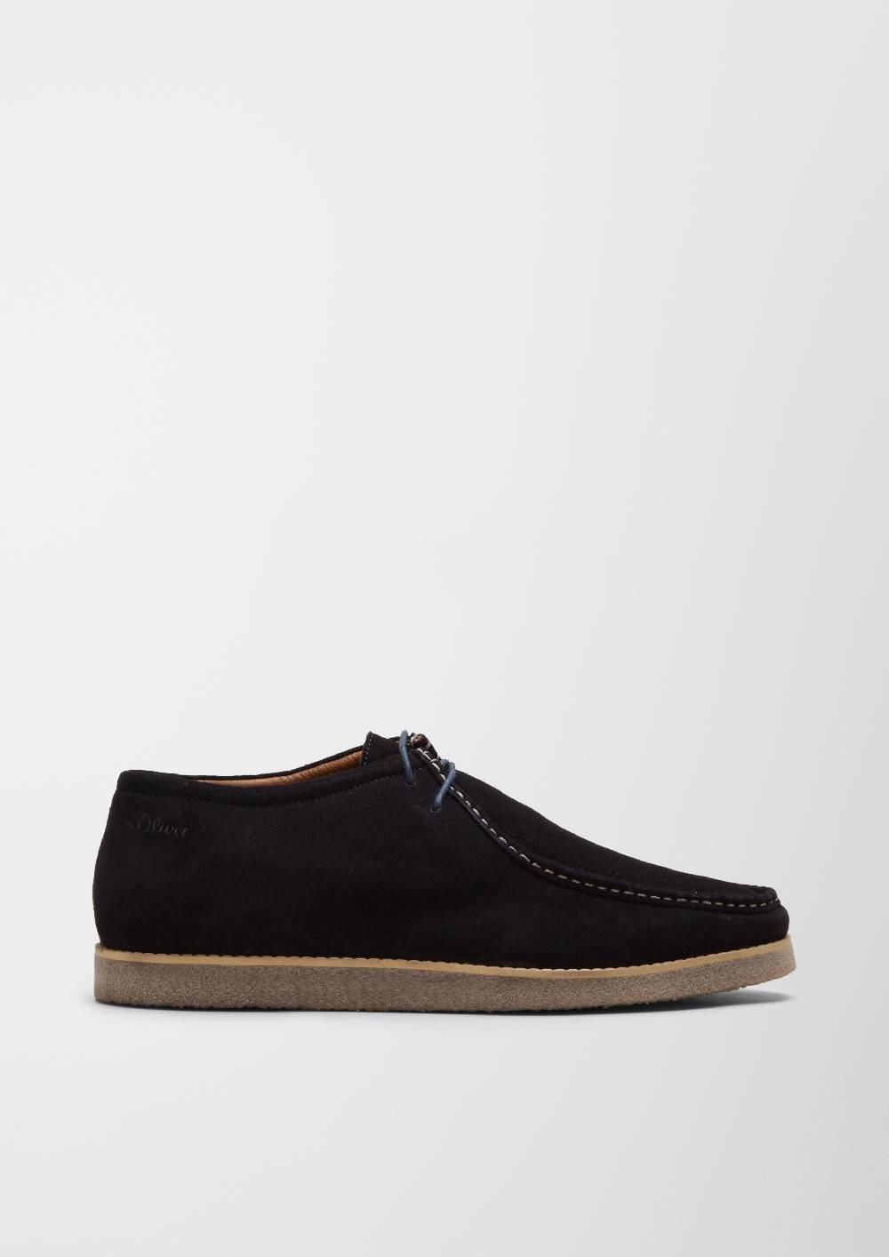S.Oliver Halbschuh Aus Veloursleder