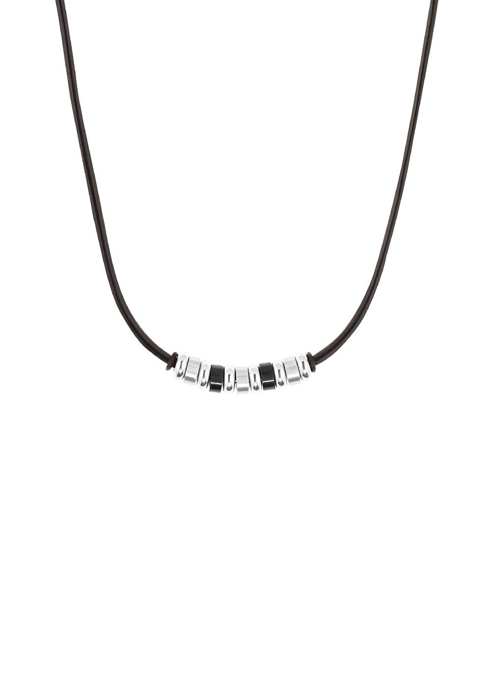 S.Oliver Halskette Mit Edelstahl-Beads