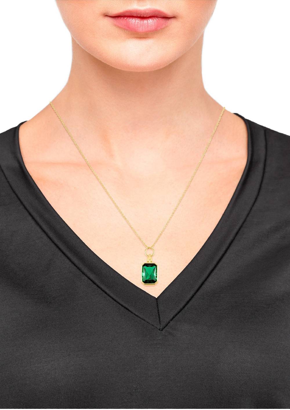 S.Oliver Halskette Mit Schmuckstein