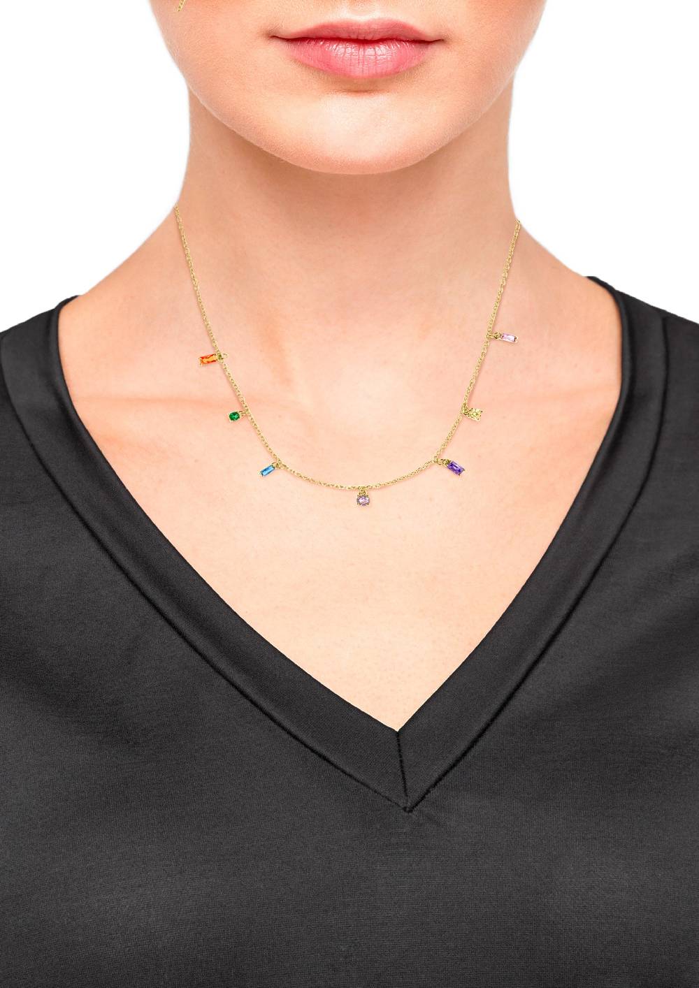 S.Oliver Halskette Mit Zirkoniasteinen