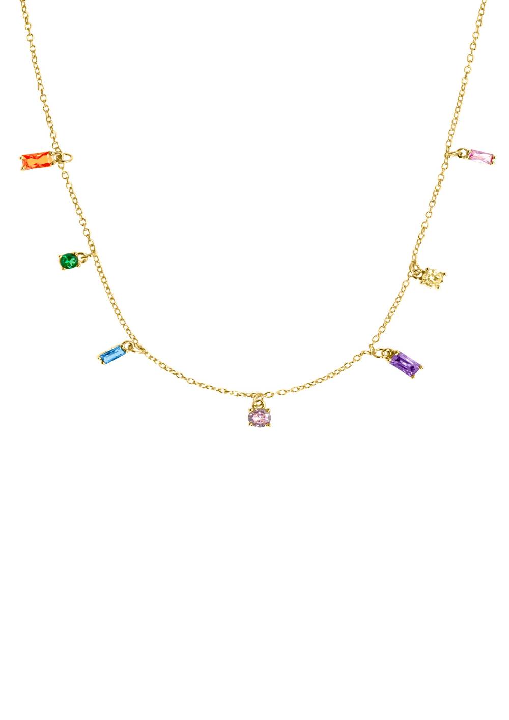 S.Oliver Halskette Mit Zirkoniasteinen