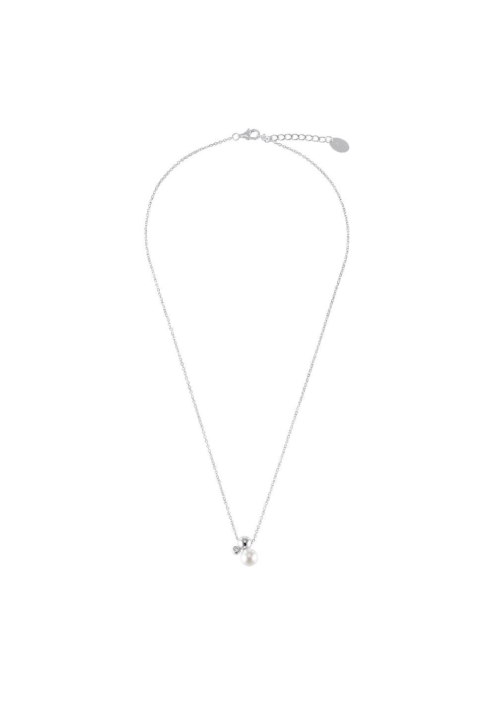 S.Oliver Halsschmuck Mit Drei Perlen