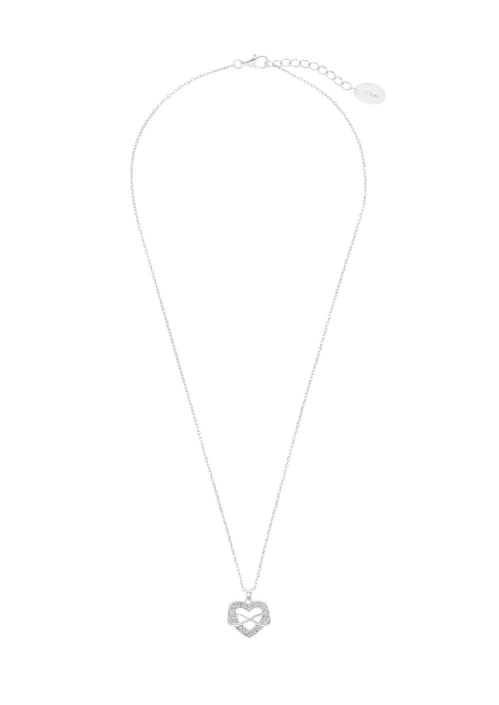 S.Oliver Halsschmuck Rhodiniert Silber 925