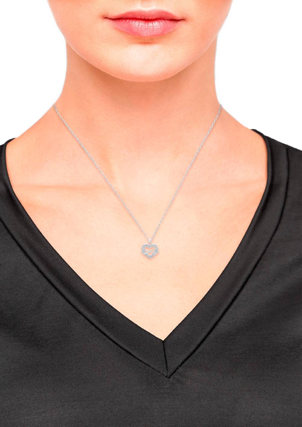 S.Oliver Halsschmuck Rhodiniert Silber 925