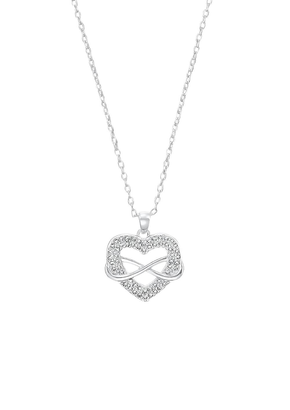 S.Oliver Halsschmuck Rhodiniert Silber 925