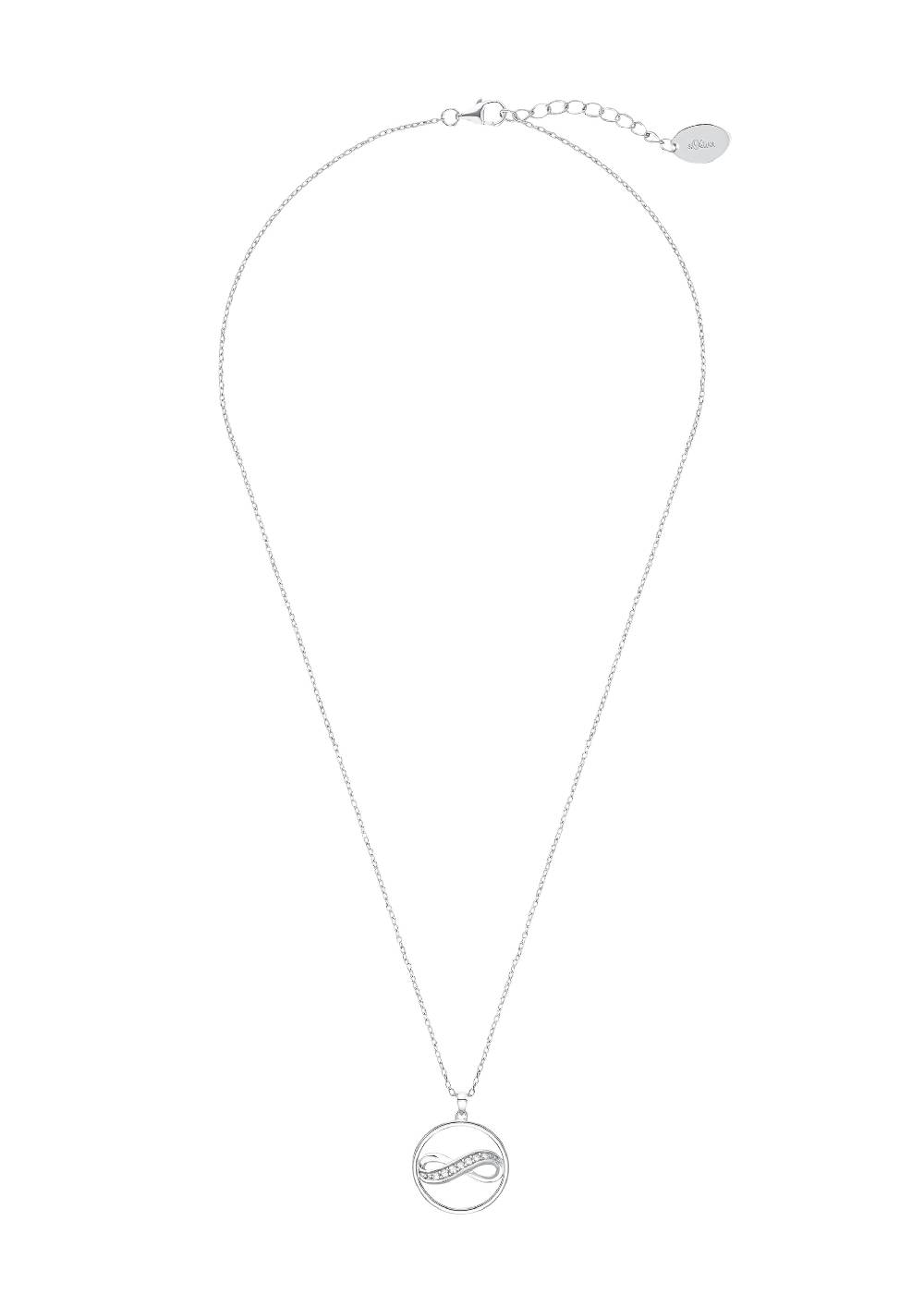 S.Oliver Halsschmuck Rhodiniert Silber 925