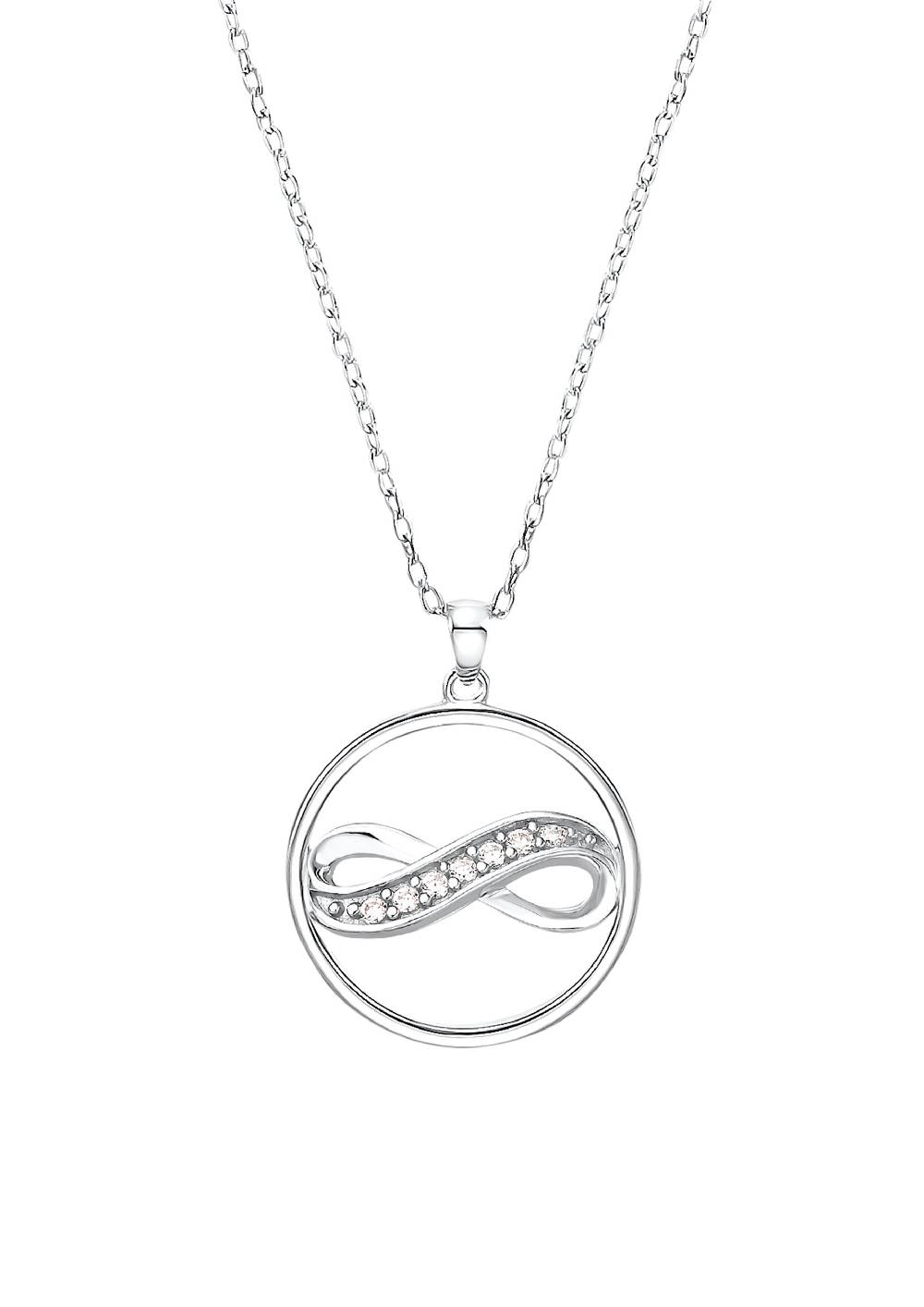 S.Oliver Halsschmuck Rhodiniert Silber 925