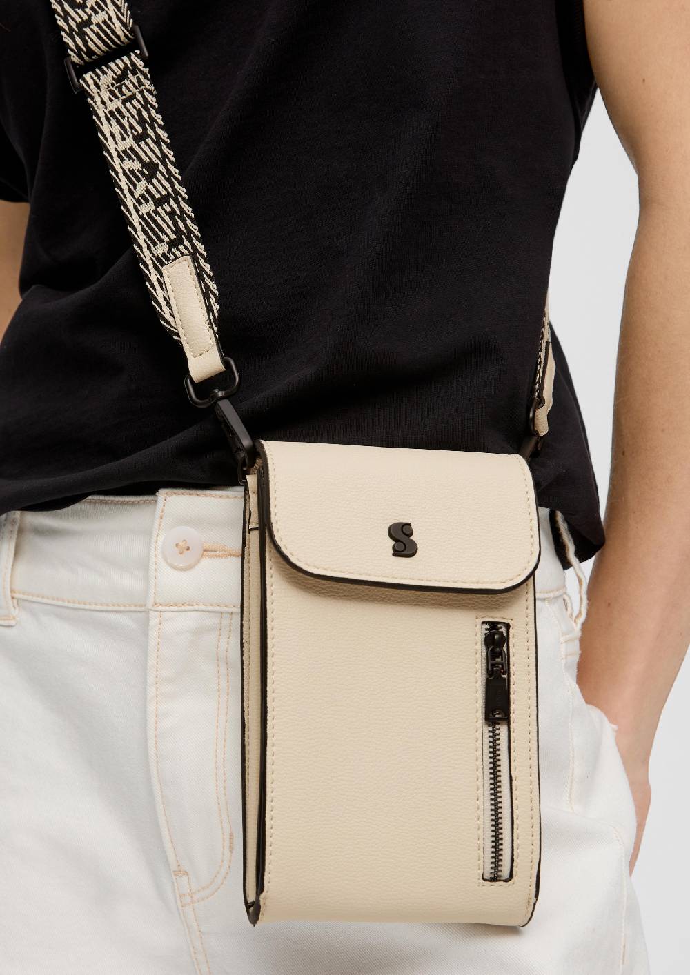 S.Oliver Handytasche Aus Lederimitat