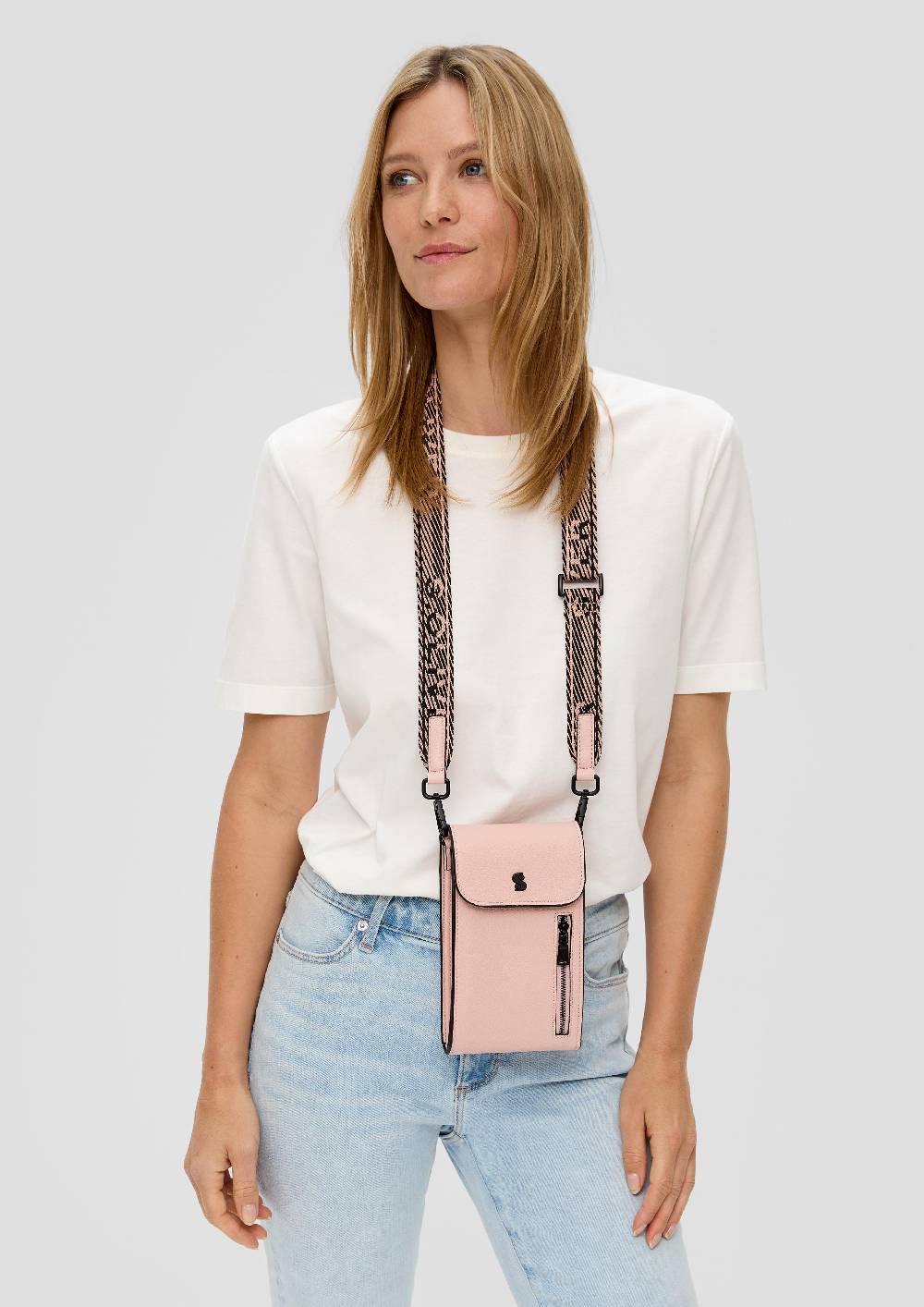 S.Oliver Handytasche Aus Lederimitat